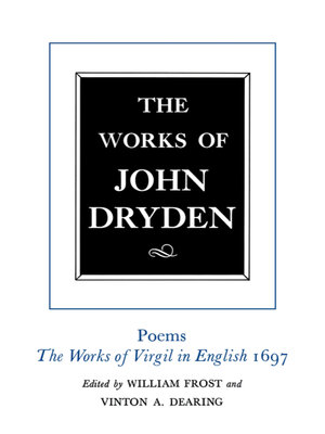 cover image of The Works of John Dryden, Volume VI